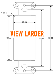 Pro-Wire Blank Plate Dimensions - Thumbnail