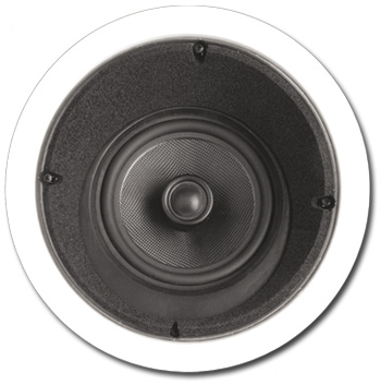 In-Ceiling Speaker, 2 way, 15 degree, 6-1/2 inch - A-6LCRS