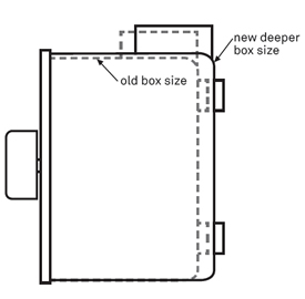 Pro-Wire Outdoor Volume Control Box - AW-IMP100WV-B - Diagram