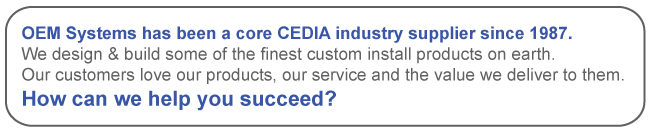 25 Plus Years Manufacturing Commercial & Residential Audio