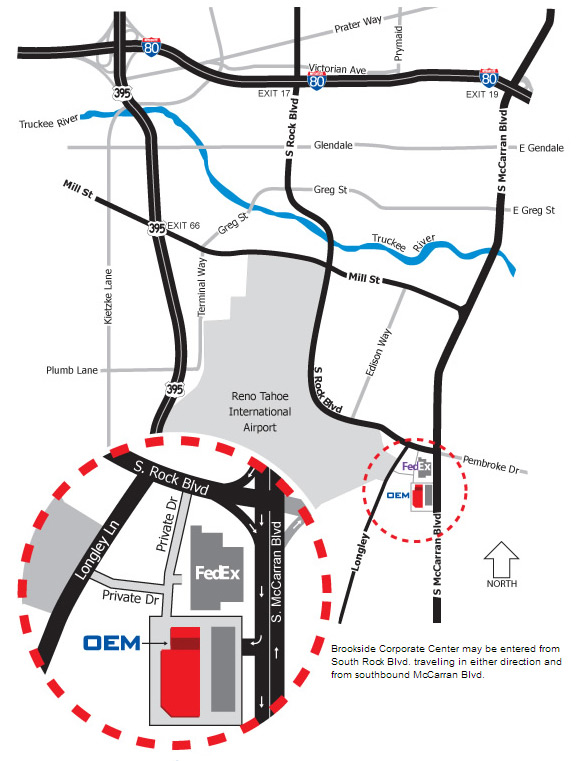 OEM Systems Company - Map