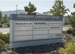 OEM Systems Company - Brookside Sign