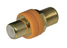 Pro-Wire RCA Front Coaxial Back Connector - X-RG o - Thumbnail