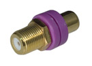 Pro-Wire RCA Front Coaxial Back Connector - X-RG pl - Thumbnail