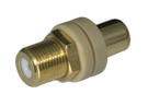 Pro-Wire RCA Front Coaxial Back Connector - X-RG t - Thumbnail