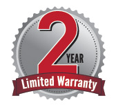 2 Year Limited Warranty